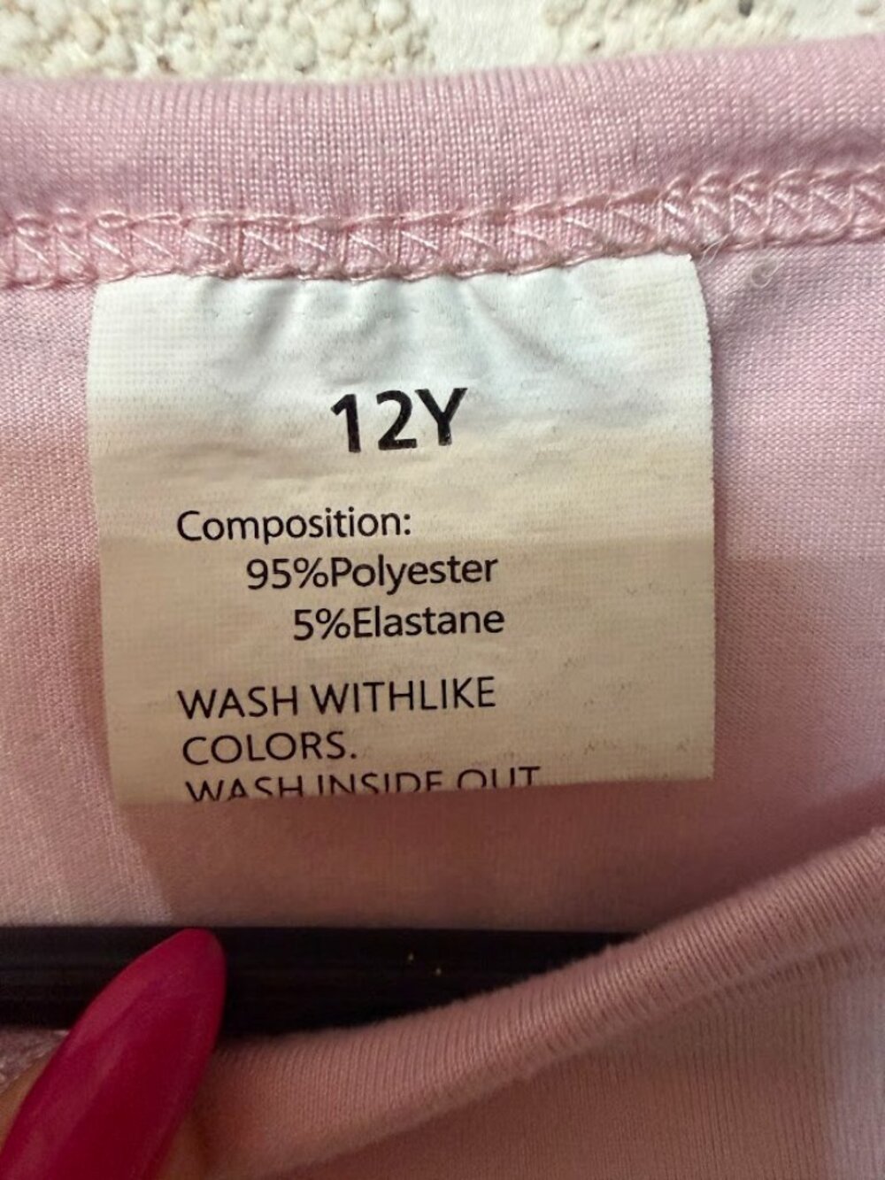 Girls Capybara Graphic T Shirt Pink Cute Kawaii Tee Size 12Y Soft Stretch Top - Picture 5 of 6